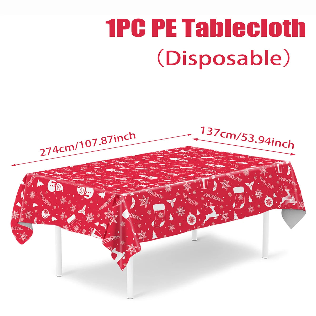 Vánoční ubrus „Merry Christmas“ – sváteční dekorace pro váš stůl