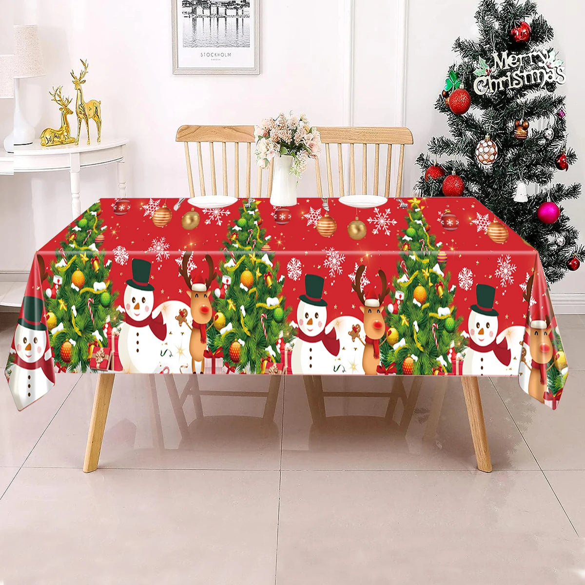 Vánoční ubrus „Merry Christmas“ – sváteční dekorace pro váš stůl