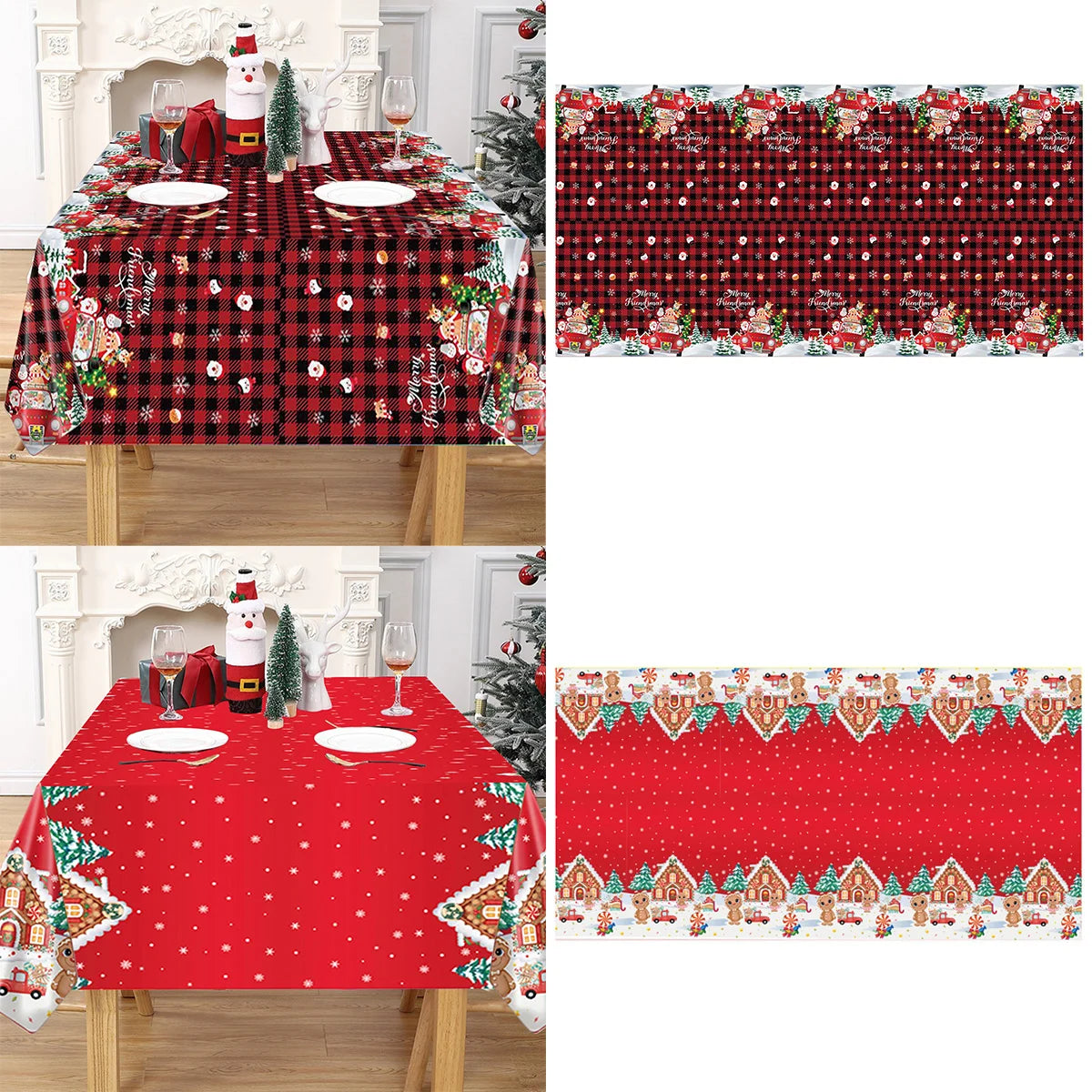 Vánoční ubrus „Merry Christmas“ – sváteční dekorace pro váš stůl